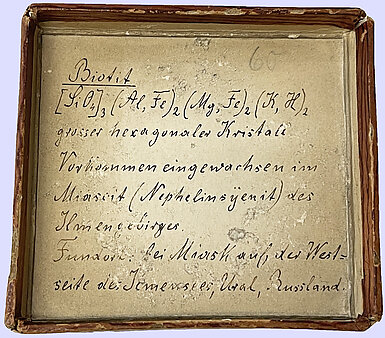 Biotite with feldspars